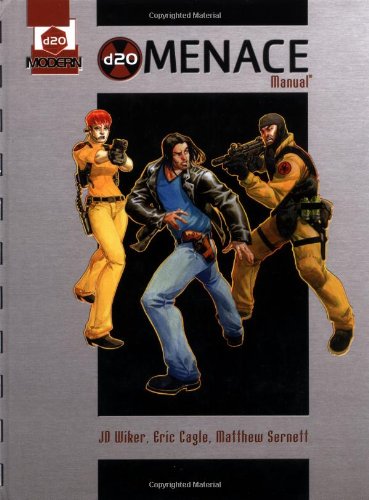 d20 Menace Manual (d20 Campaigns: d20 Modern) Cover