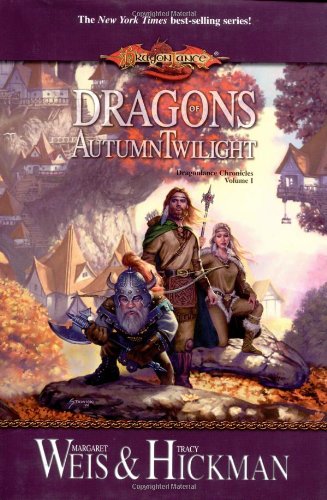 Dragons of autumn twilight Cover