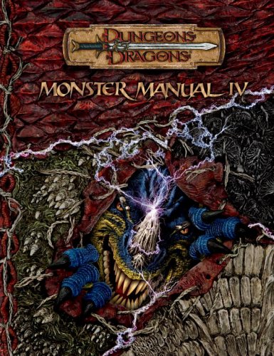 Monster Manual IV Cover
