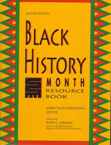Black history month resource book Cover