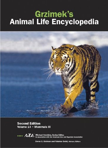 Grzimeks Animal Life Encyclopedia Cover