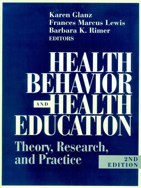 Health Behavior and Health Education Cover