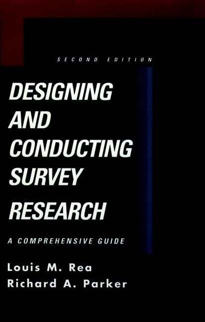 Designing and conducting survey research Cover