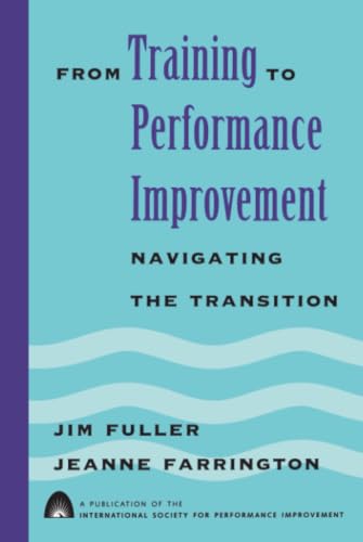 From training to performance improvement Cover