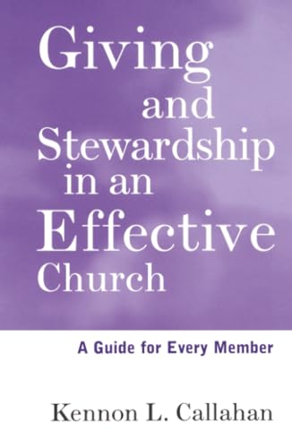 Giving and stewardship in an effective church Cover