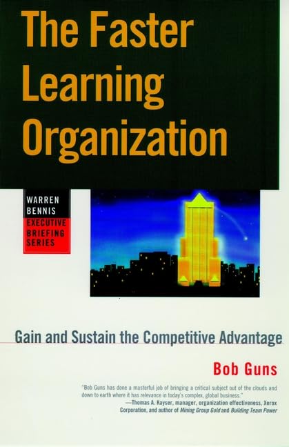 The faster learning organization Cover