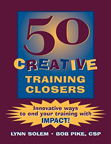50 creative training closers Cover