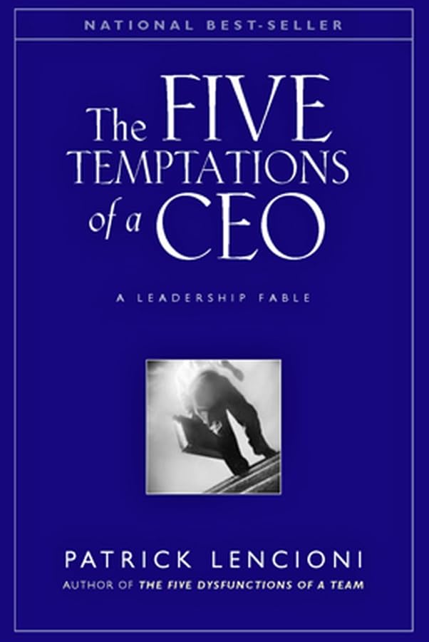 The five temptations of a CEO Cover