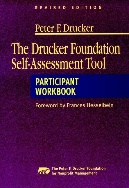 The Drucker Foundation self-assessment tool Cover