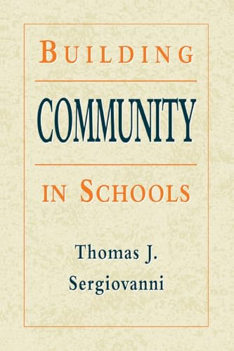 Building Community in Schools (Jossey Bass Education Series) Cover