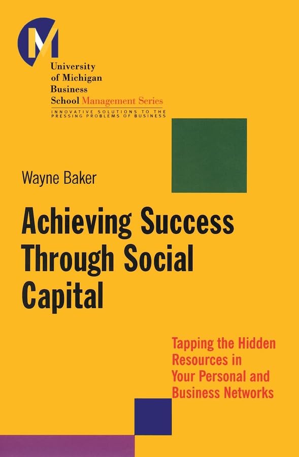 Achieving success through social capital Cover