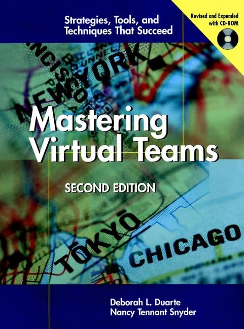 Mastering virtual teams Cover