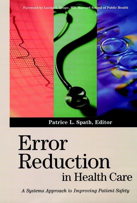 Error Reduction in Health Care Cover