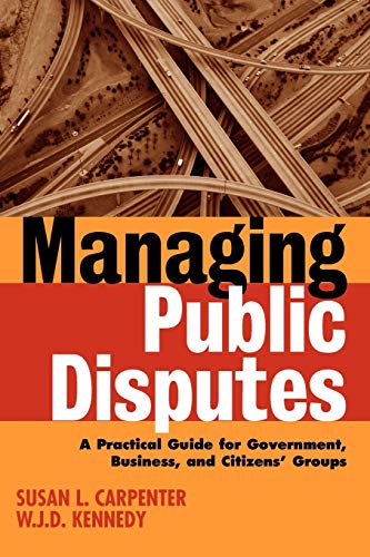 Managing public disputes Cover