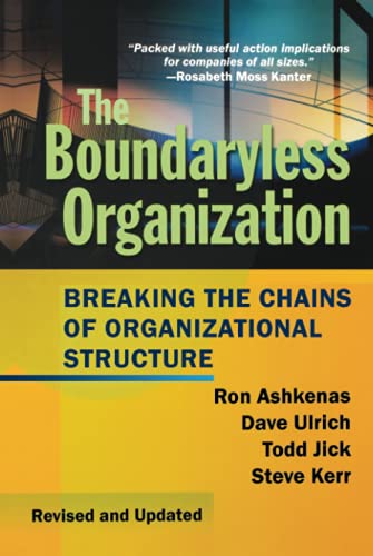 The boundaryless organization Cover