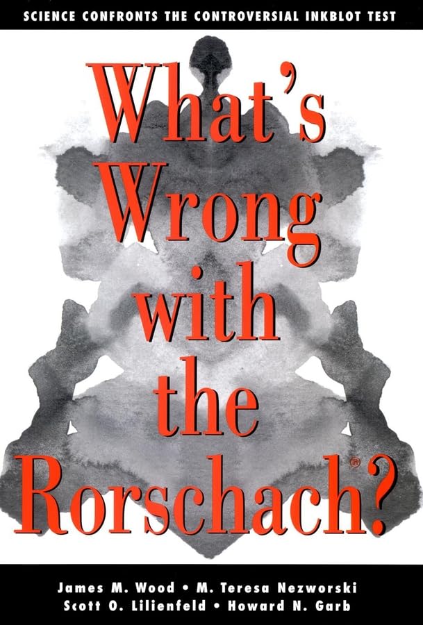 What's wrong with the Rorschach? Cover