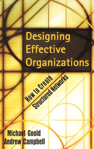 Designing Effective Organizations Cover