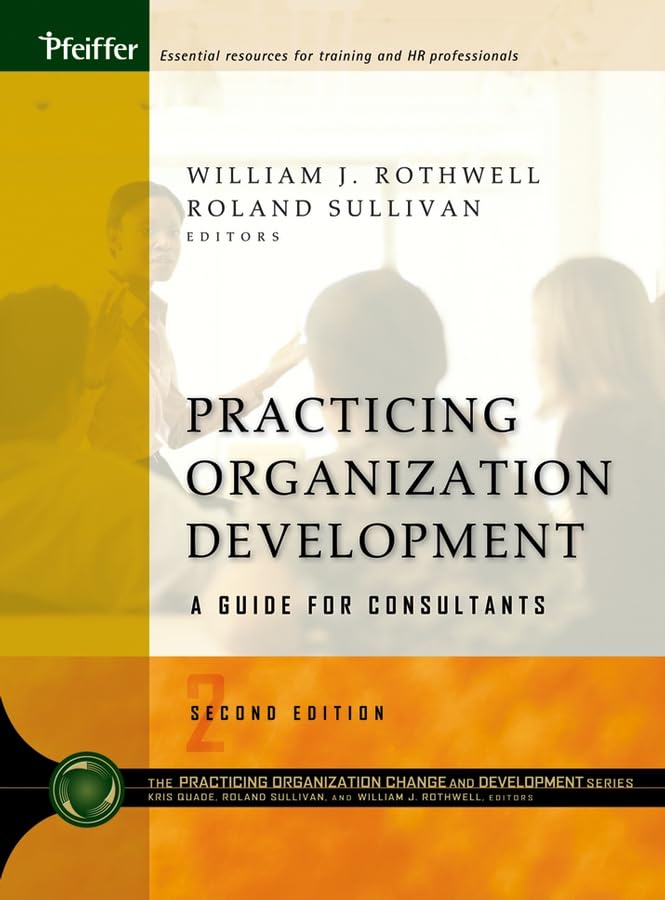Practicing organization development Cover