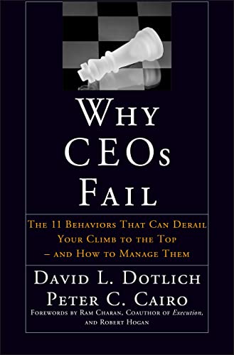 Why CEOs fail Cover