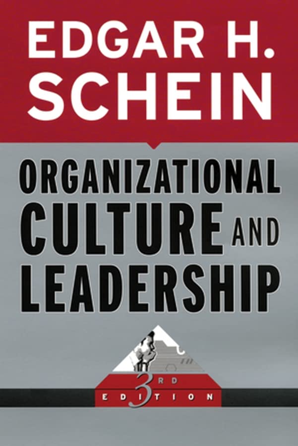 Organizational Culture and Leadership (The Jossey-Bass Business & Management Series) Cover