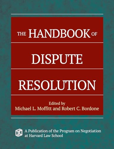 The handbook of dispute resolution Cover