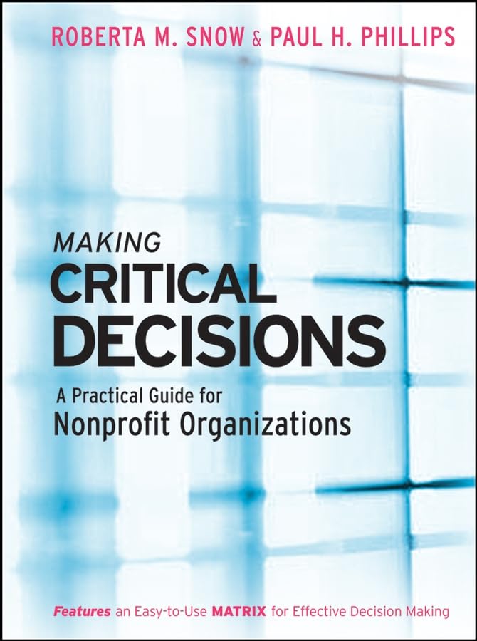 Making Critical Decisions Cover