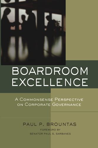 Boardroom excellence Cover