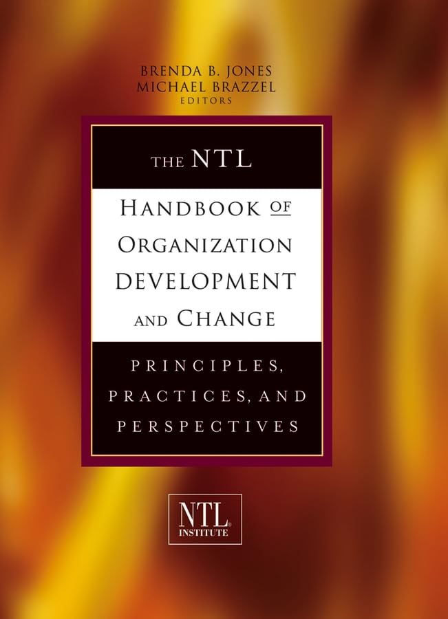 The NTL handbook of organization development and change Cover