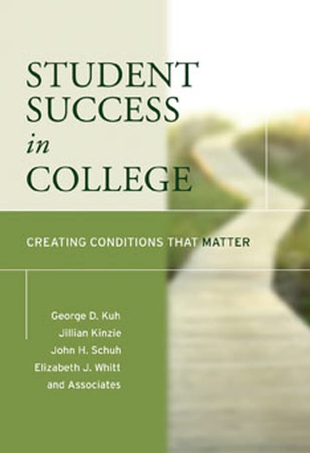 Student success in college Cover