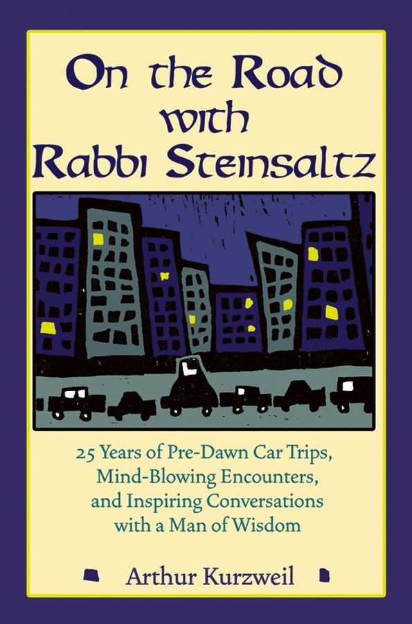 On the road with Rabbi Steinsaltz Cover