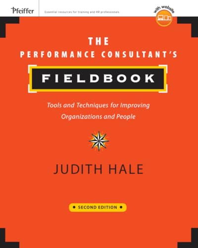 The performance consultant's fieldbook Cover