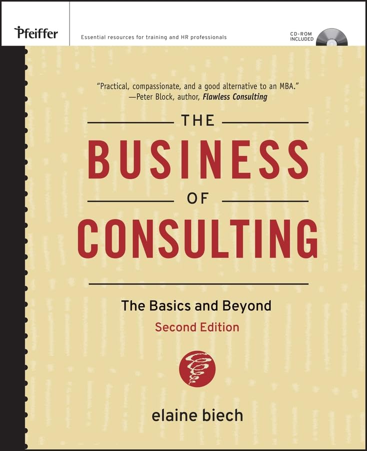 The business of consulting Cover