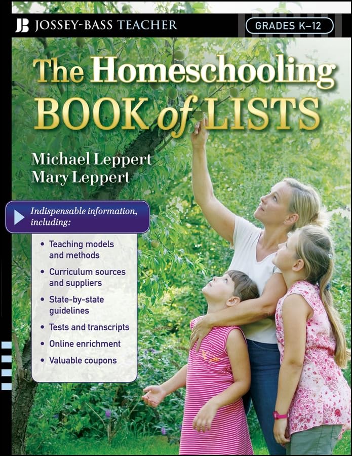 The Homeschooling Book of Lists Cover