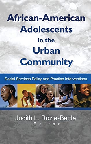 African-American Adolescents in the Urban Community Cover