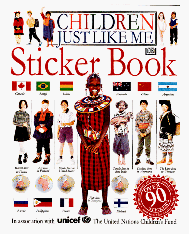 Children Just Like Me Sticker Book Cover