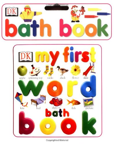 My First Word Bath Book (My First series) Cover