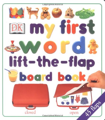 My first word lift-the-flap board book. Cover