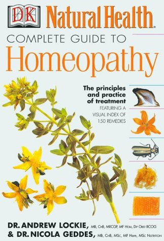 DK natural health complete guide to homeopathy Cover