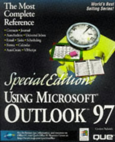 Using Microsoft Outlook 97 Cover