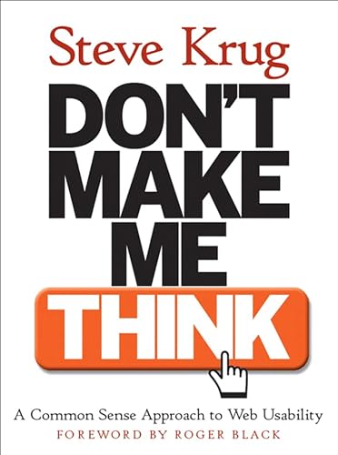 Don't make me think! Cover
