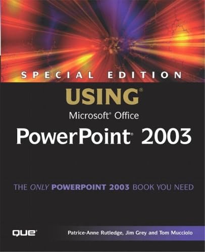 Special Edition Using Microsoft Office PowerPoint 2003 Cover