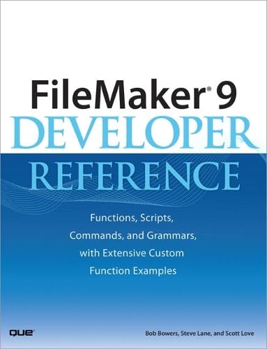 FileMaker(R) 9 Developer Reference Cover