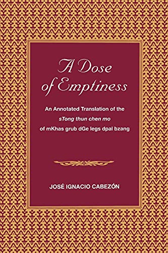 A dose of emptiness Cover