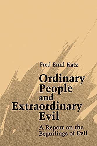 Ordinary people and extraordinary evil Cover