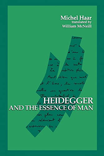 Heidegger and the essence of man Cover
