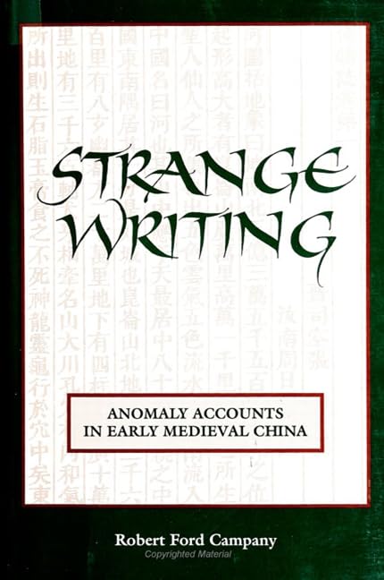 Strange writing Cover
