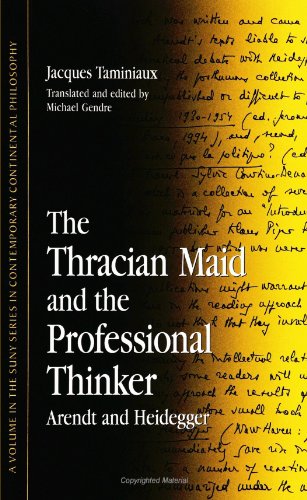 The Thracian maid and the professional thinker Cover