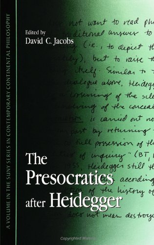 The presocratics after Heidegger Cover