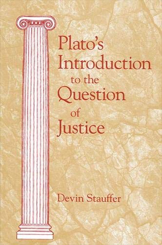 Plato's Introduction to the Question of Justice Cover