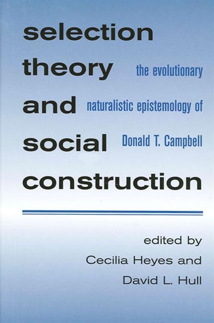 Selection Theory and Social Construction Cover